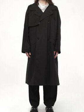 Lemaire Lightweight Hooded Trenchcoat (waterproof!)